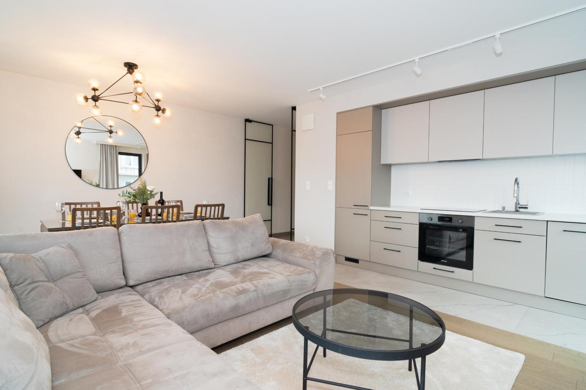Totu Home Bank Polski Gdynia Modern Apartment Exterior foto