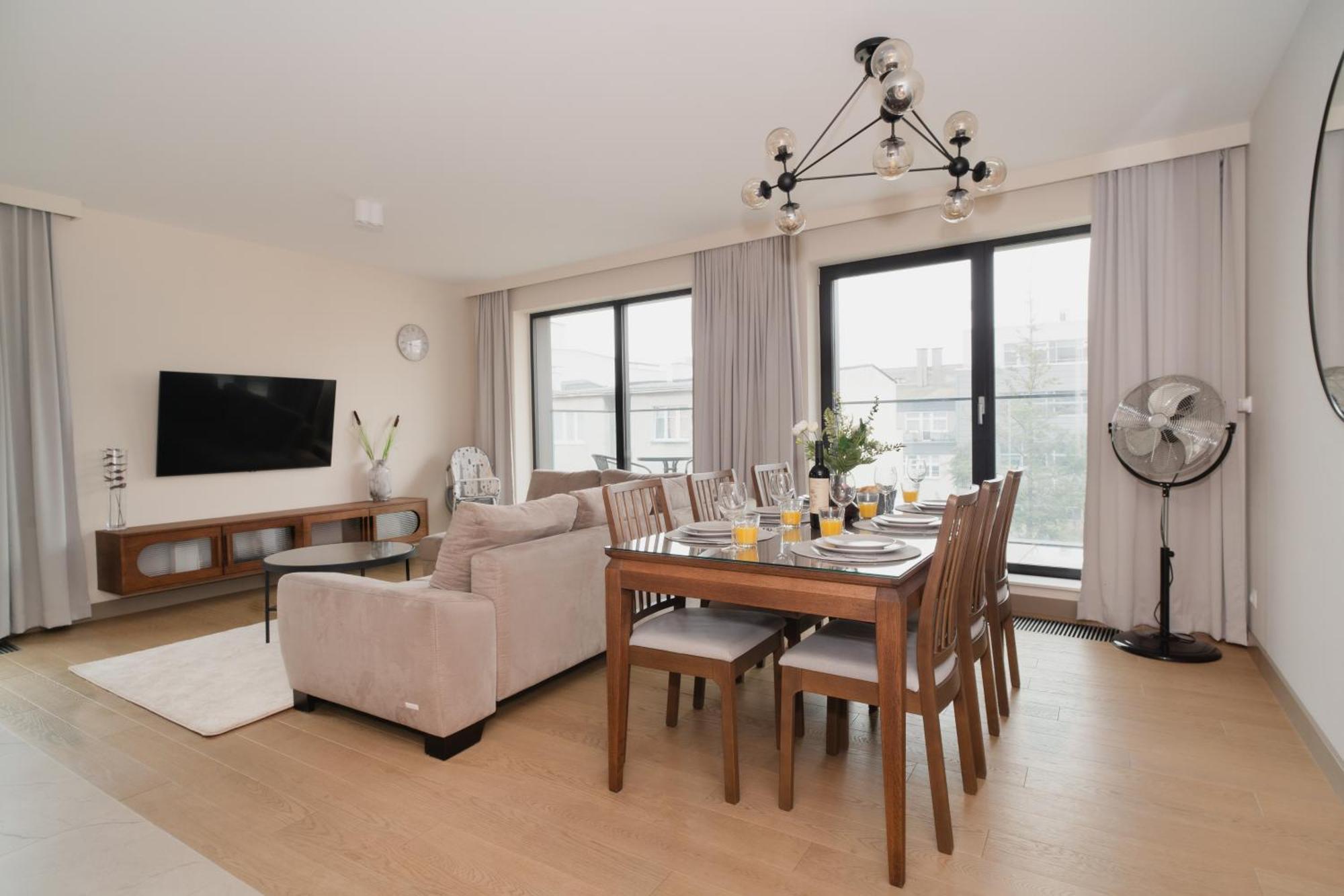 Totu Home Bank Polski Gdynia Modern Apartment Exterior foto
